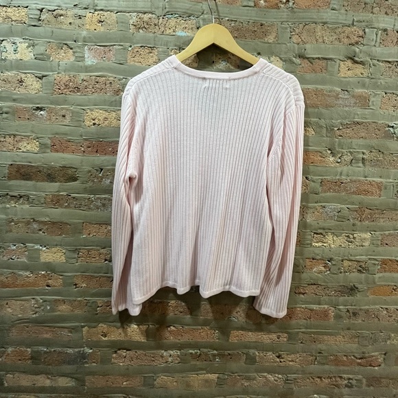 Baby pink cable knit cardigan - Picture 2 of 5